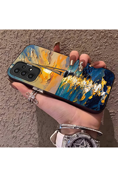 Hontinga حافظة هاتف متوافقة مع سامسونج جالاكسي A23، حماية للكاميرا، ظهر صلب م...