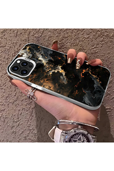 Hontinga حافظة هاتف متوافقة مع iPhone 14 Pro Max، حماية للكاميرا، ظهر صلب مضا...