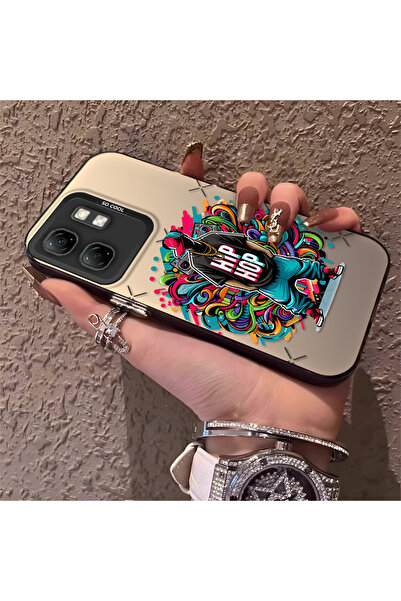 Hontinga حافظة هاتف متوافقة مع Infinix Smart 9، حماية للكاميرا، ظهر صلب مضاد ...