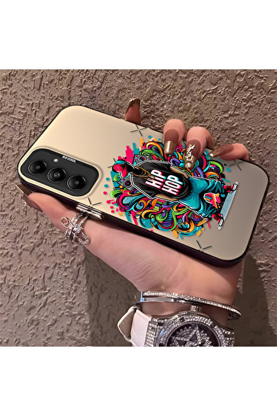 Hontinga حافظة هاتف متوافقة مع سامسونج جالاكسي A05S، حماية للكاميرا، ظهر صلب ...