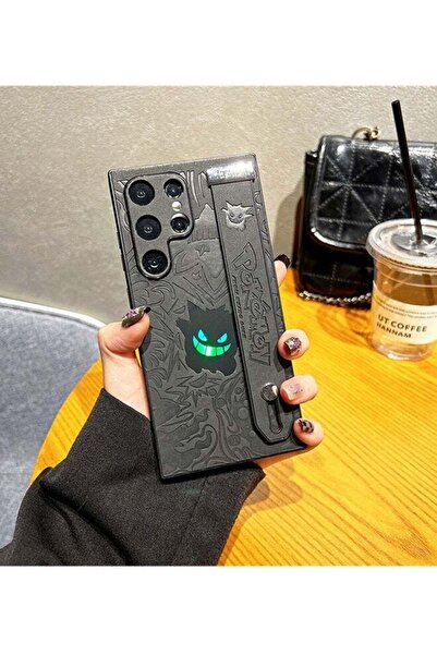 Generic Samsung Galaxy S24 Ultra Case Cute with Strap Stand Finger Kickstand