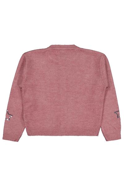 Civil Girls Sequin Star Embroidered Cardigan for Ages 6-9 - Pink 7-8 Years