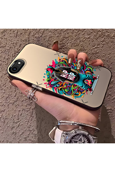 Hontinga حافظة هاتف متوافقة مع آيفون 7/8/SE 2020 2022، حماية للكاميرا، ظهر صل...