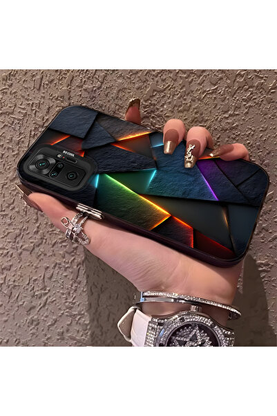 Hontinga حافظة هاتف متوافقة مع هاتف Xiaomi Redmi Note 10 Pro، حماية للكاميرا،...