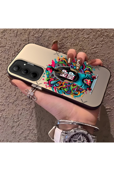 Hontinga حافظة هاتف متوافقة مع سامسونج جالاكسي A35 مع حماية للكاميرا وظهر صلب...