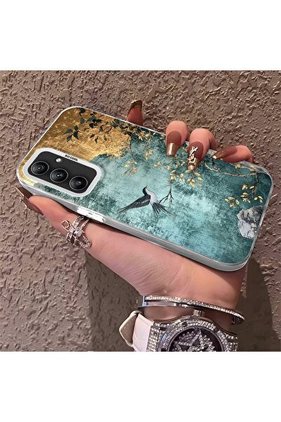 Hontinga حافظة هاتف متوافقة مع هاتف سامسونج جالاكسي A34 5G، حماية للكاميرا، ظ...