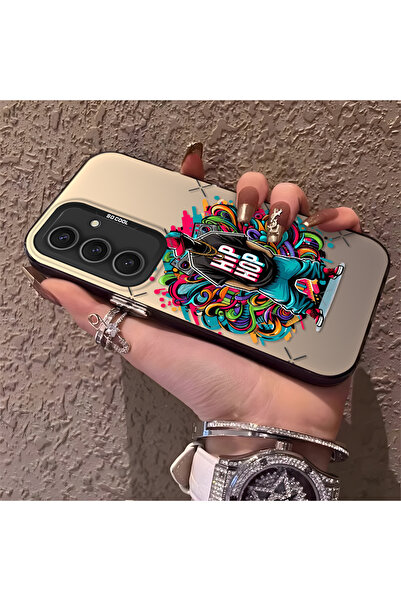 Hontinga حافظة هاتف متوافقة مع سامسونج جالاكسي إس 24 بلس مع حماية للكاميرا وظ...