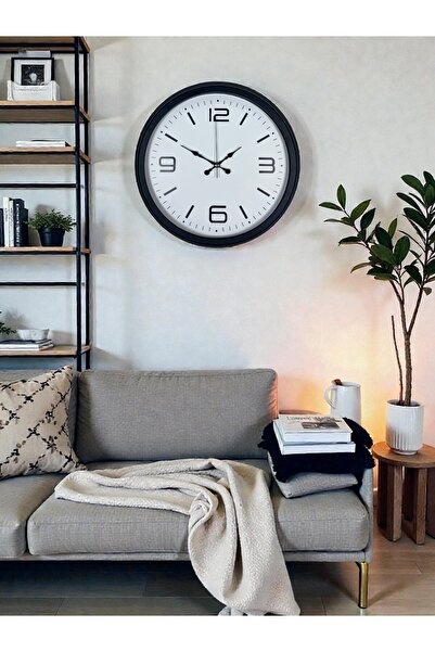 Leyaton Zentime Απλό & Κομψό Μαύρο 40 εκ. Μεταλλικό Διακοσμητικό Ρολόι Τοίχου...