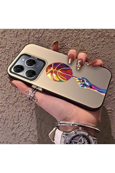 Hontinga حافظة هاتف متوافقة مع تكنو سبارك 20 برو، حماية للكاميرا، ظهر صلب مضا...