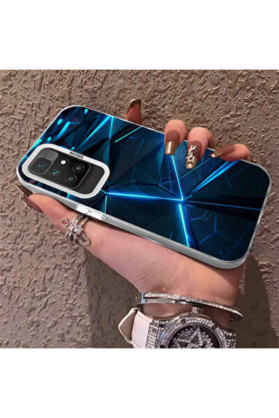 Hontinga حافظة هاتف متوافقة مع هاتف Xiaomi Redmi 10، حماية للكاميرا، ظهر صلب ...