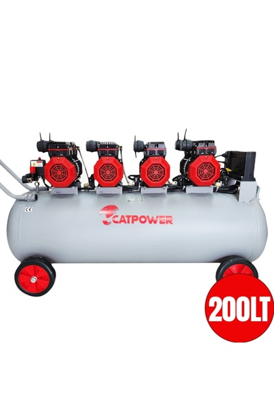 catpowertools CATPOWER YAĞSIZ KOMPRESÖR 200LT 8 HP