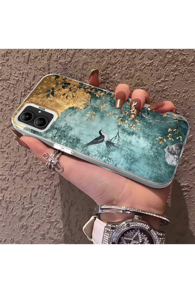 Hontinga حافظة هاتف متوافقة مع هاتف سامسونج جالاكسي A05، حماية للكاميرا، ظهر ...