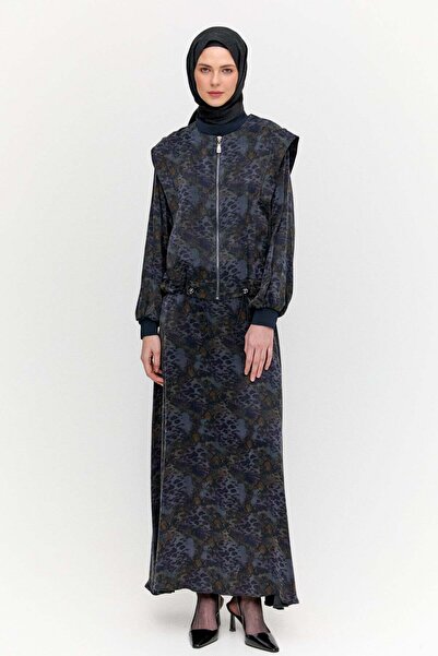 Setrms Yelekli Elbiseli İkili Takım