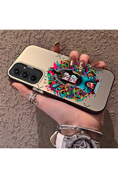 Hontinga حافظة هاتف متوافقة مع سامسونج جالاكسي A25 مع حماية للكاميرا وظهر صلب...