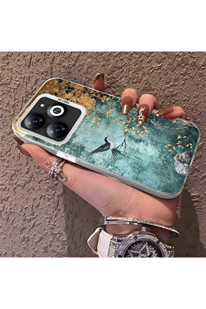 Hontinga حافظة هاتف متوافقة مع تكنو سبارك 20C، حماية للكاميرا، ظهر صلب مضاد ل...