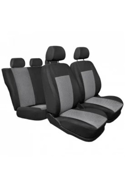 DELUXETUNING Set huse scaune compatibile cu FORD FOCUS III 2012-2017 (Hatchba...