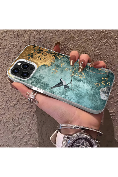 Hontinga حافظة هاتف متوافقة مع iPhone 15 Pro Max، حماية للكاميرا، ظهر صلب مضا...