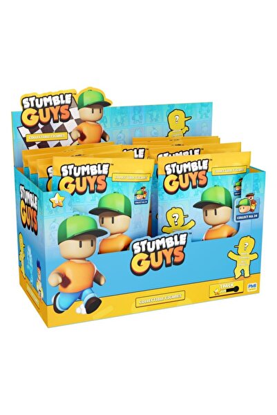 BOTİ Figurină de colecție Stumble Guys într-un afișaj de pungă din folie oarb...