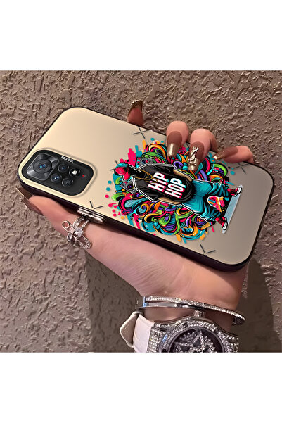 Hontinga حافظة هاتف متوافقة مع شاومي ريدمي نوت 11 برو 4G مع حماية للكاميرا وم...