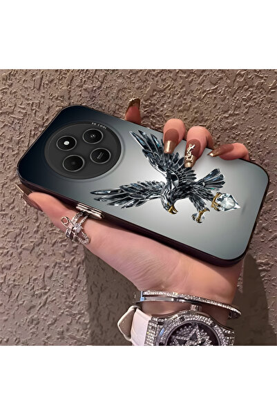 Hontinga حافظة هاتف متوافقة مع هاتف Xiaomi Redmi A4، حماية للكاميرا، ظهر صلب ...