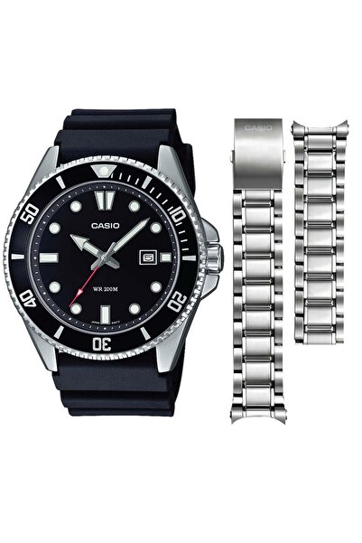 Casio MDV-107 Bill Gates Saati Çelik Kordon Hediyeli