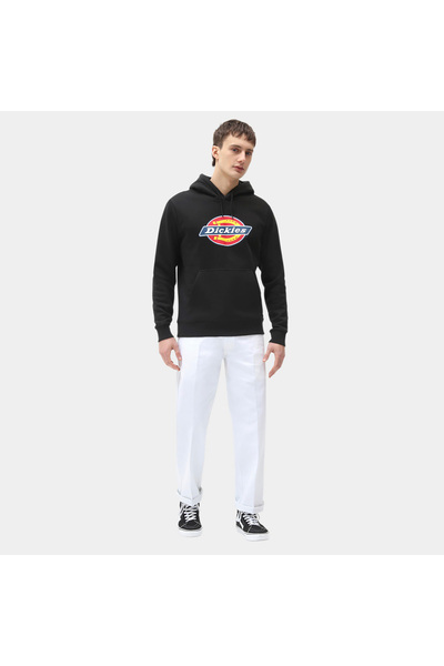 Dickies İcon Logo Erkek Siyah Sweatshirt