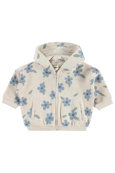 Civil Baby كارديجان وينتر فلاور مطبوع 6-18 شهرًا - بيج 12-18 شهرًا