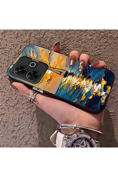 Hontinga حافظة هاتف متوافقة مع هاتف Xiaomi Redmi 13X، حماية للكاميرا، ظهر صلب...