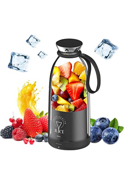 Generic Personal Size Blender, Portable Blender, New upgraded 2400mAh Extra Large Capacity Battery, 6 blades