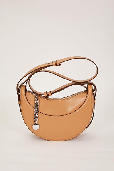 Levidor Baguette Shoulder Bag with Khaki Chain Accessories