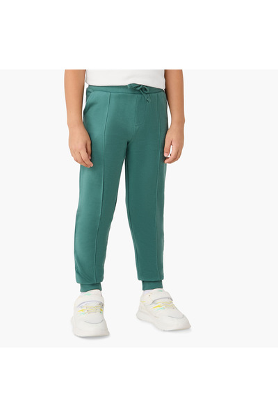 Juniors Panelled Joggers with Drawstring Closure