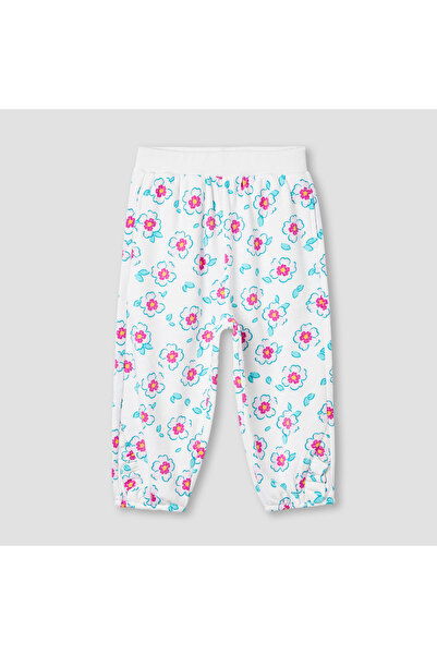 Juniors بنطال رياضي مطبوع بتفاصيل الكشكشة