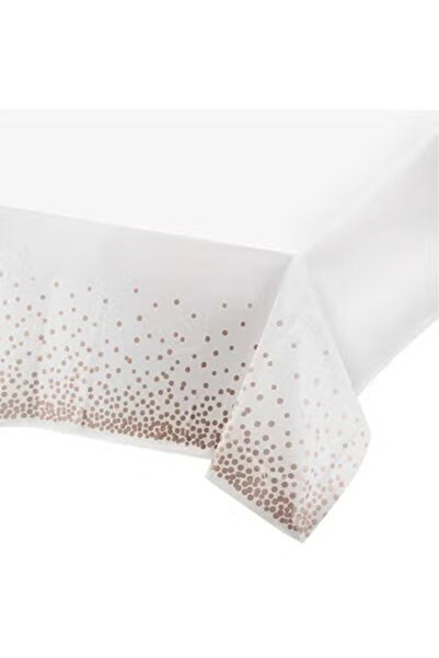 Generic 2 Piece Disposable Party Tablecloth Disposable Rectangular Tablecloth...