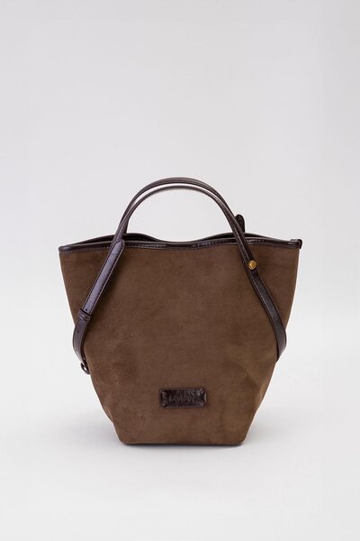 Levidor Green Triangle Shape Handbag