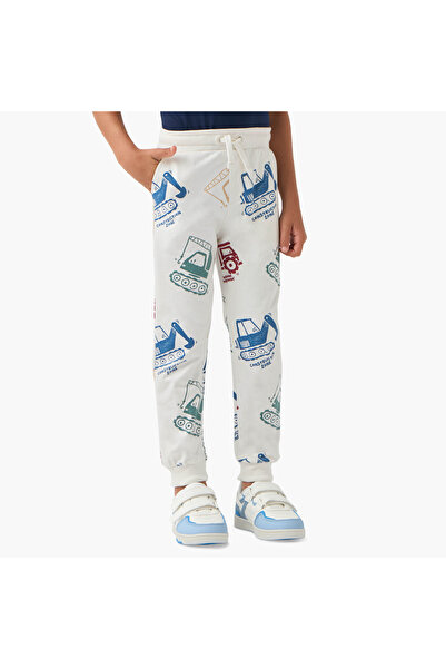 Juniors Printed Joggers with Pockets