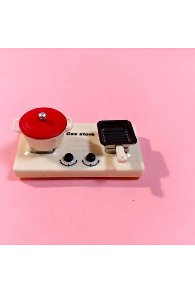 La Petite Boheme Minyatür Oyuncak Ocak ve Tencere&Tava