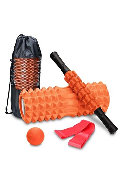 Arabest مجموعة أسطوانة التدليك الرغوية، أسطوانة يوغا مع كرة تدليك وعصا تدليك