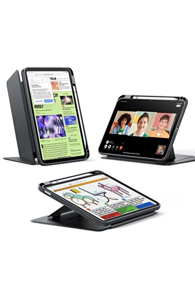 ESR Apple iPad 11. Nesil A16 11 Inc (2025) Flip Hybrid Magnetic Case with Pen...