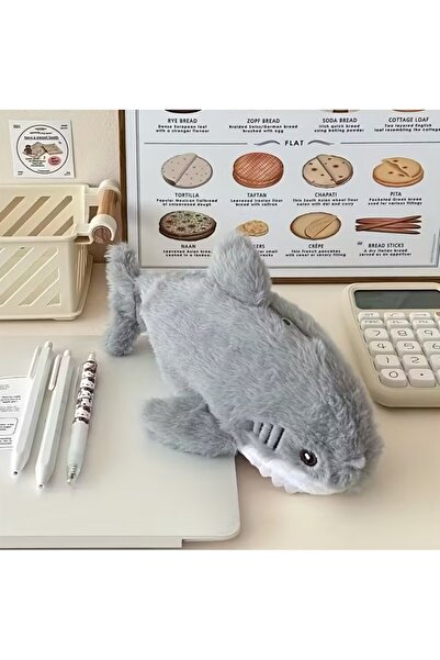 Butic Köpek Balığı Shark Köpekbalığı Şeklinde Kawaii Tatlı Eğlenceli Hediyeli...