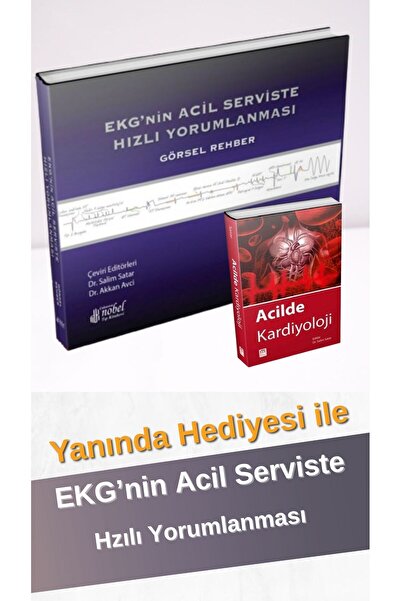 ntk antalya nobel Kitabevi Ekg'nin Acil Serviste Hızlı Yorumlanması Görsel Re...
