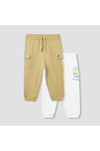 Juniors Assorted Joggers with Drawstring Closure - Set of 2