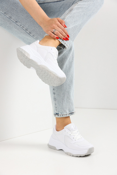 eformoda by emre yılmaz Beyaz Kadın Erkek Sneaker 0140