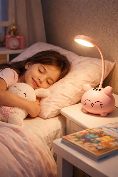 bezzar Mini hamster Tasarımlı Masa Lambası & Kalem Tıraş