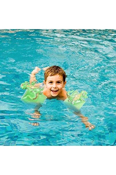 Arabest قطعتان من عوامات السباحة القابلة للنفخ للأطفال، حلقات أذرع سباحة قابلة للنفخ، أجنحة مائية للأطفال