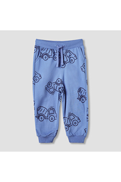 Juniors Truck Print Joggers with Pockets