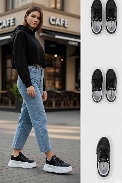 Lufian Women's Genuine Leather Daily High Sole Casual Shoes Comfortable Sole