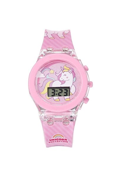 CMGTYYD Pink Luminous Unicorn Watch for Girls Glow in the Dark Digital Watch Unicorn Gifts for Girls