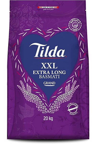 Tilda أرز بسمتي طويل جداً XXL - جراند 20 كجم