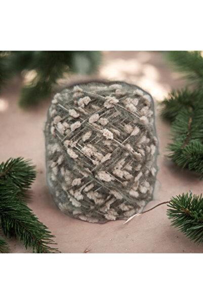 Kırlangıç Moher Mohair & Pompom Blend Design Hand Knitting Yarn 150 Gr