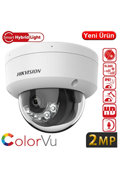 HIKVISION CAMERA HIKVISION (DS-2CD1121G2-LIUF) 2MP 2,8MM SMART HYBRIT LIGTH S...